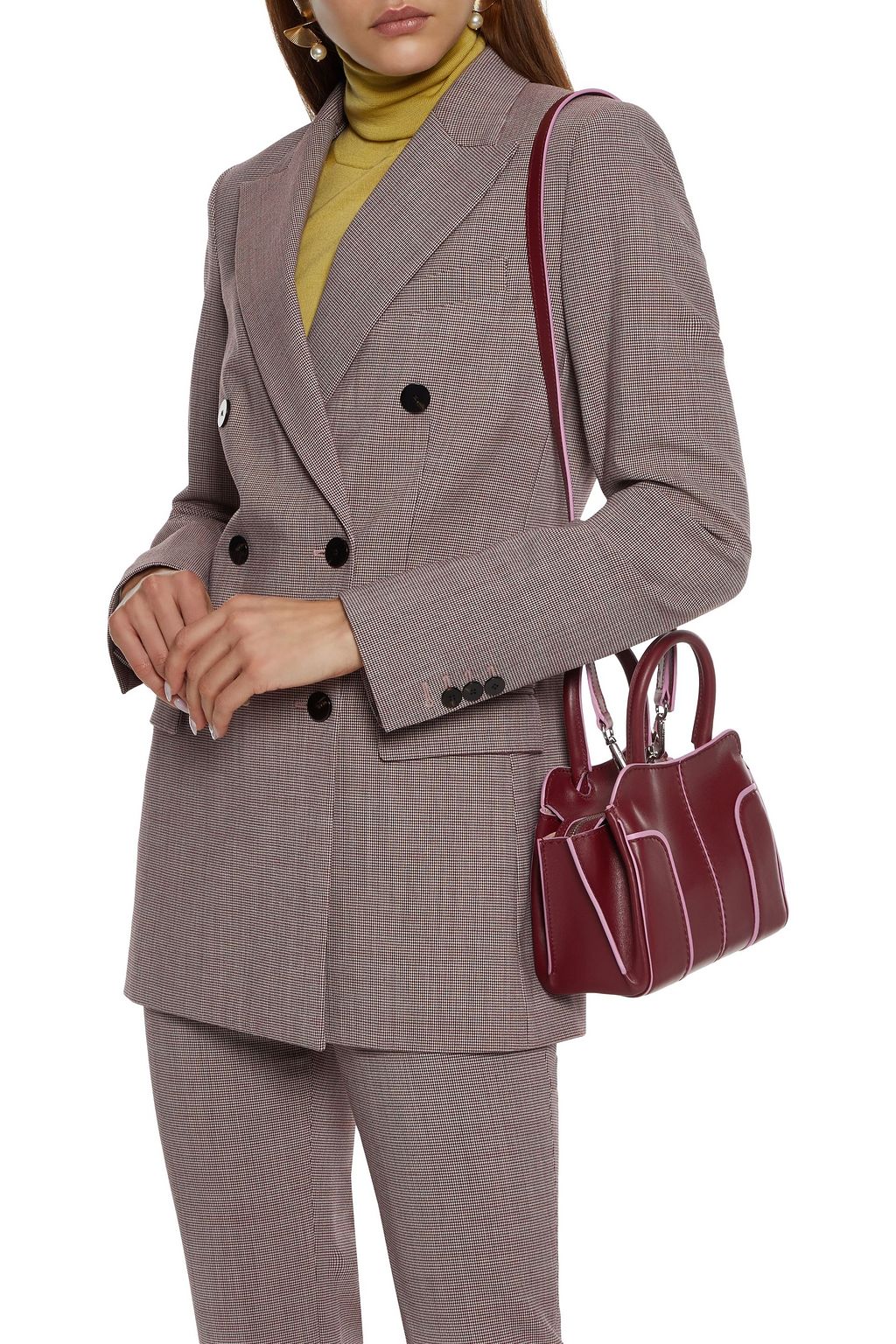 TOD'S Sella micro leather tote
