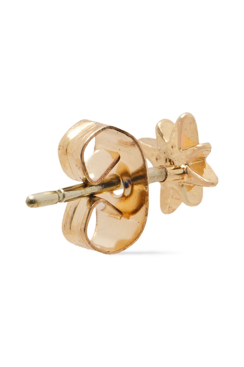 SHASHI 18-karat gold vermeil crystal earrings