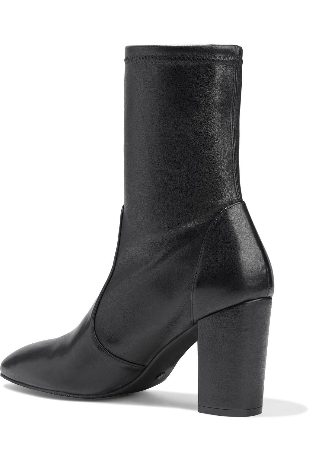 STUART WEITZMAN Yuliana stretch-leather sock boots