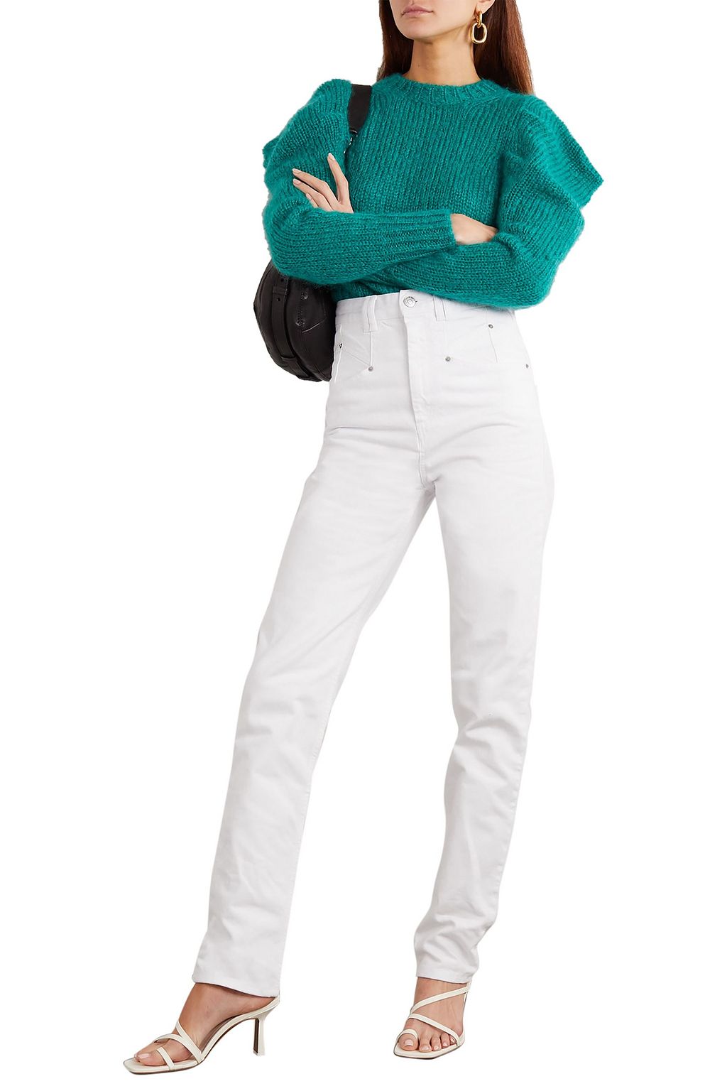 ISABEL MARANT High-rise straight-leg jeans