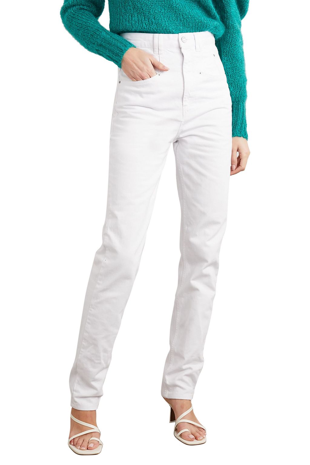 ISABEL MARANT High-rise straight-leg jeans