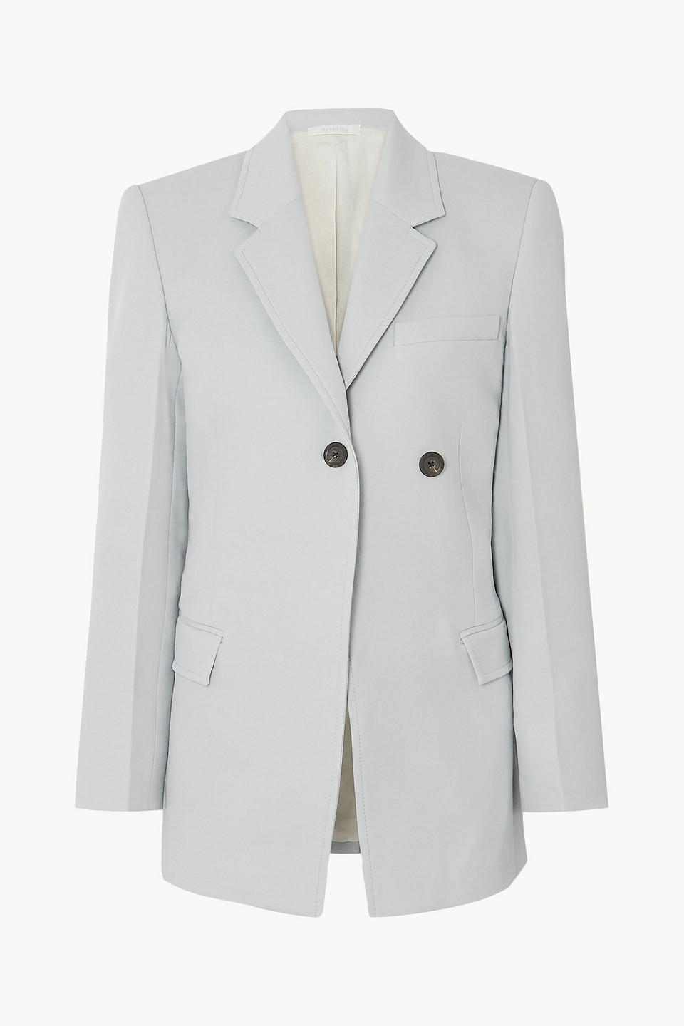 Peter Do Asymmetric Cady Blazer In Grey