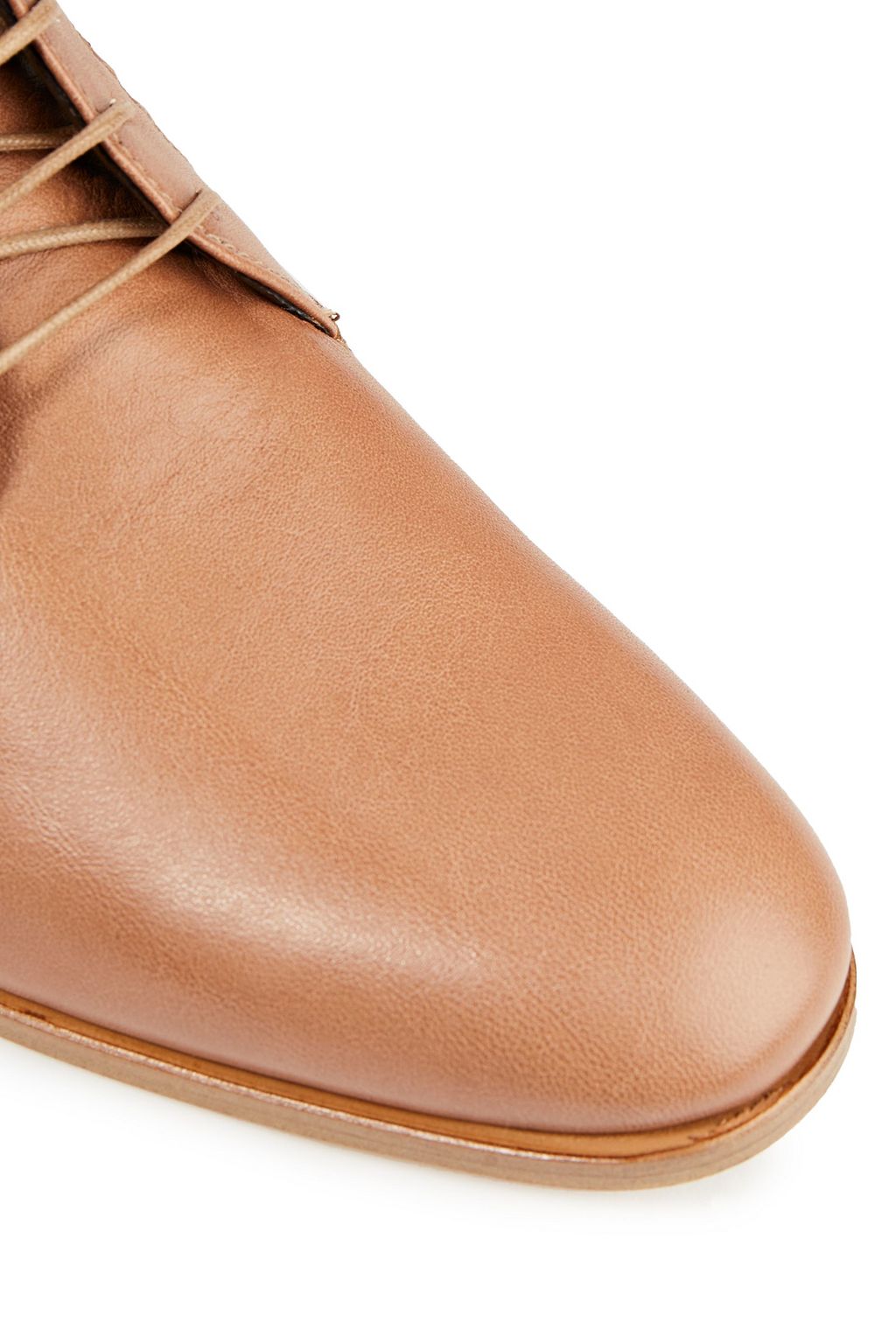 BRUNELLO CUCINELLI Tulle-trimmed laser-cut embellished leather combat boots