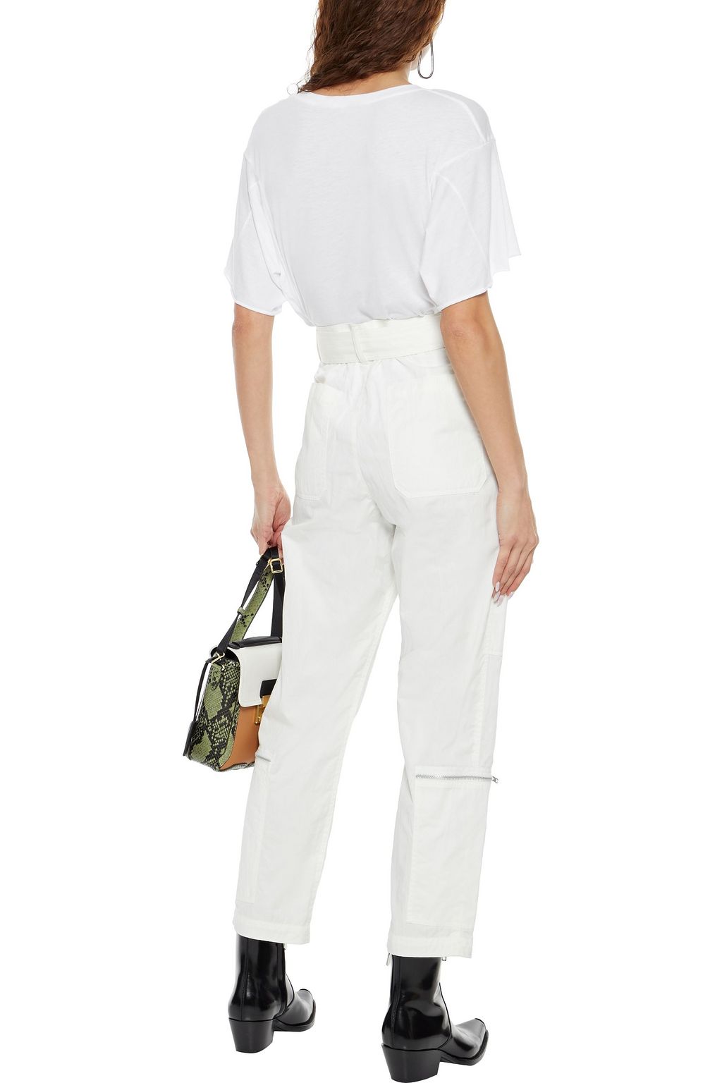 HELMUT LANG Pima cotton and modal-blend jersey T-shirt