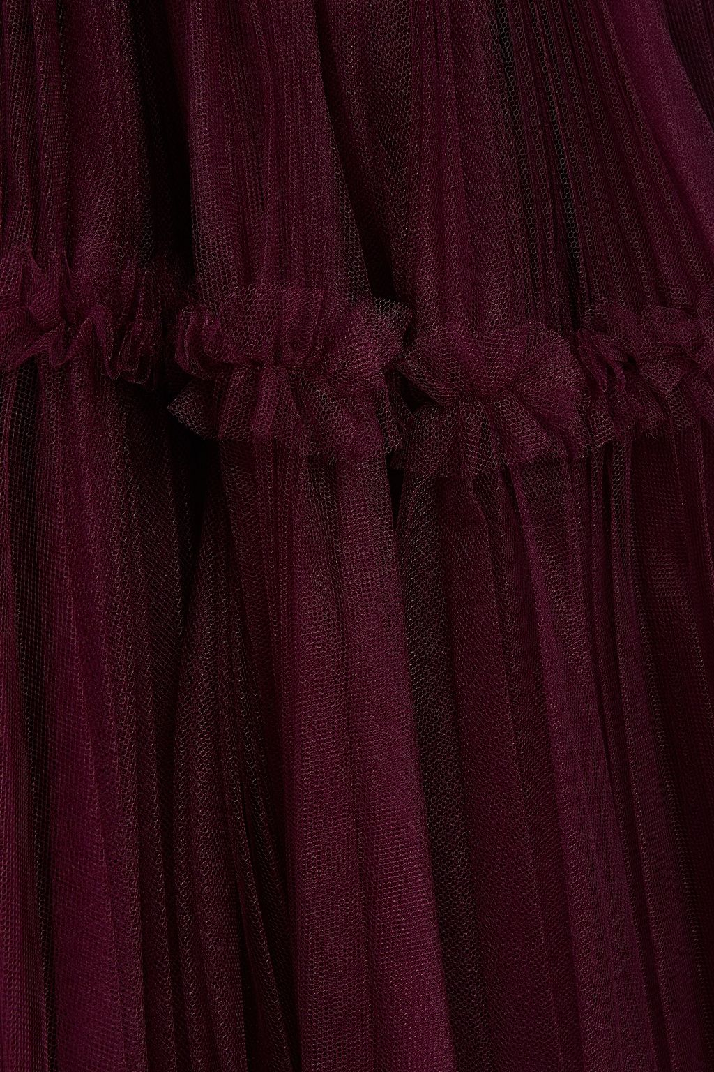 Anthropologie tiered tulle mini dress Clearance