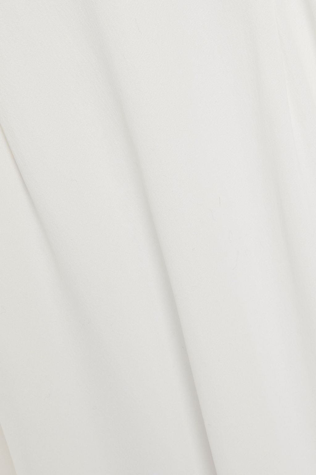 KHAITE Farrely crepe de chine midi dress