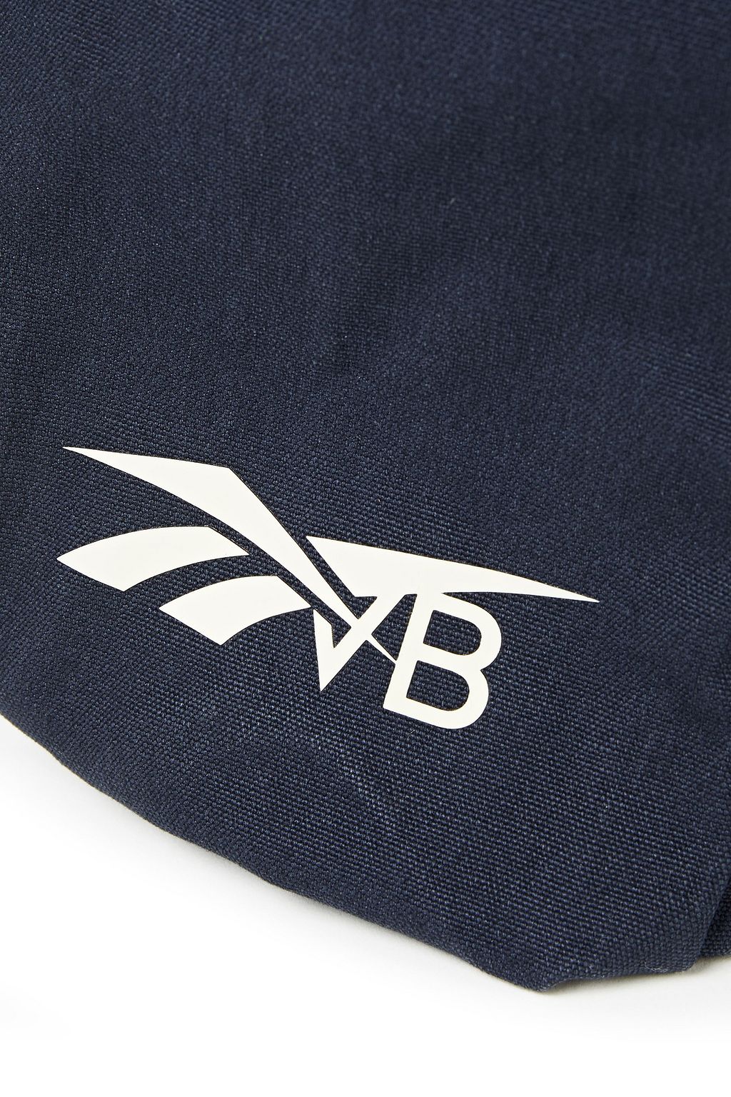 REEBOK X VICTORIA BECKHAM Logo-embroidered canvas backpack
