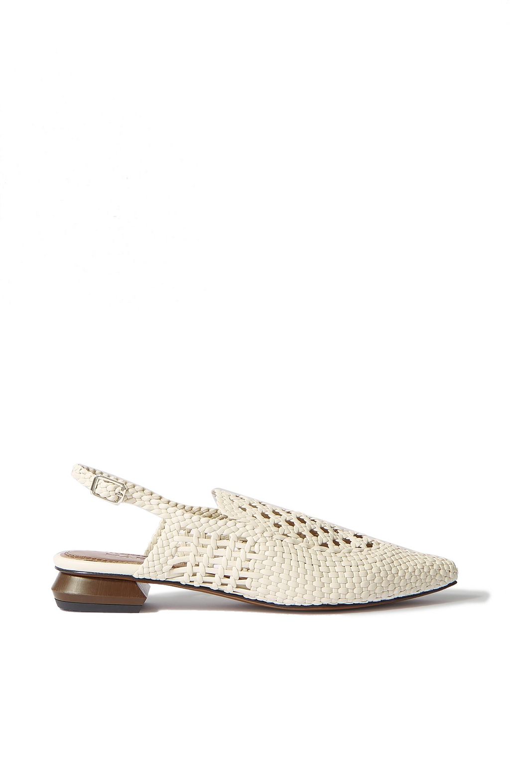 Woven pointed toe flats Clearance