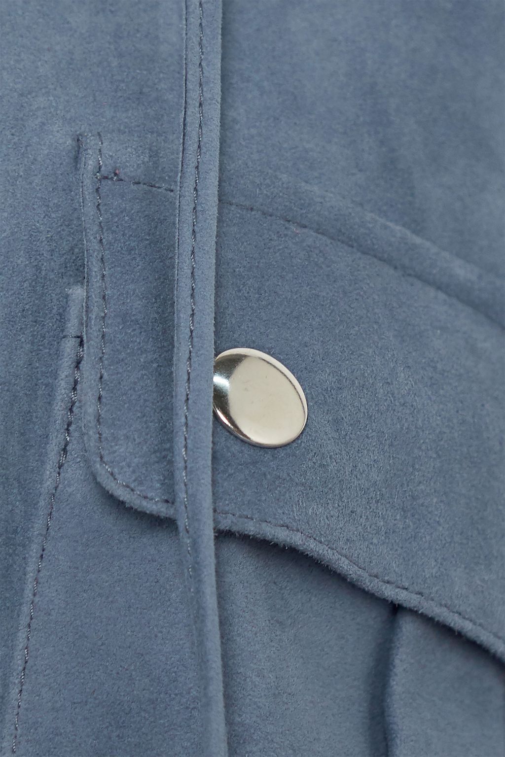 ISABEL MARANT Alambari suede shirt