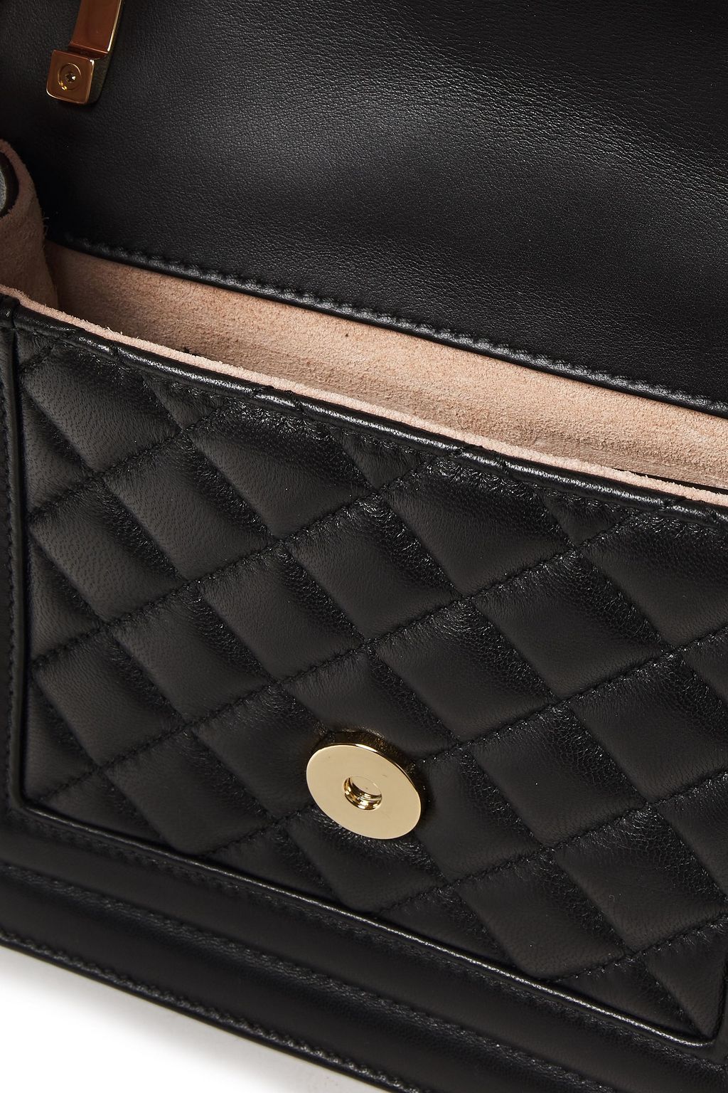 BALMAIN B Bag quilted leather shoulder bag