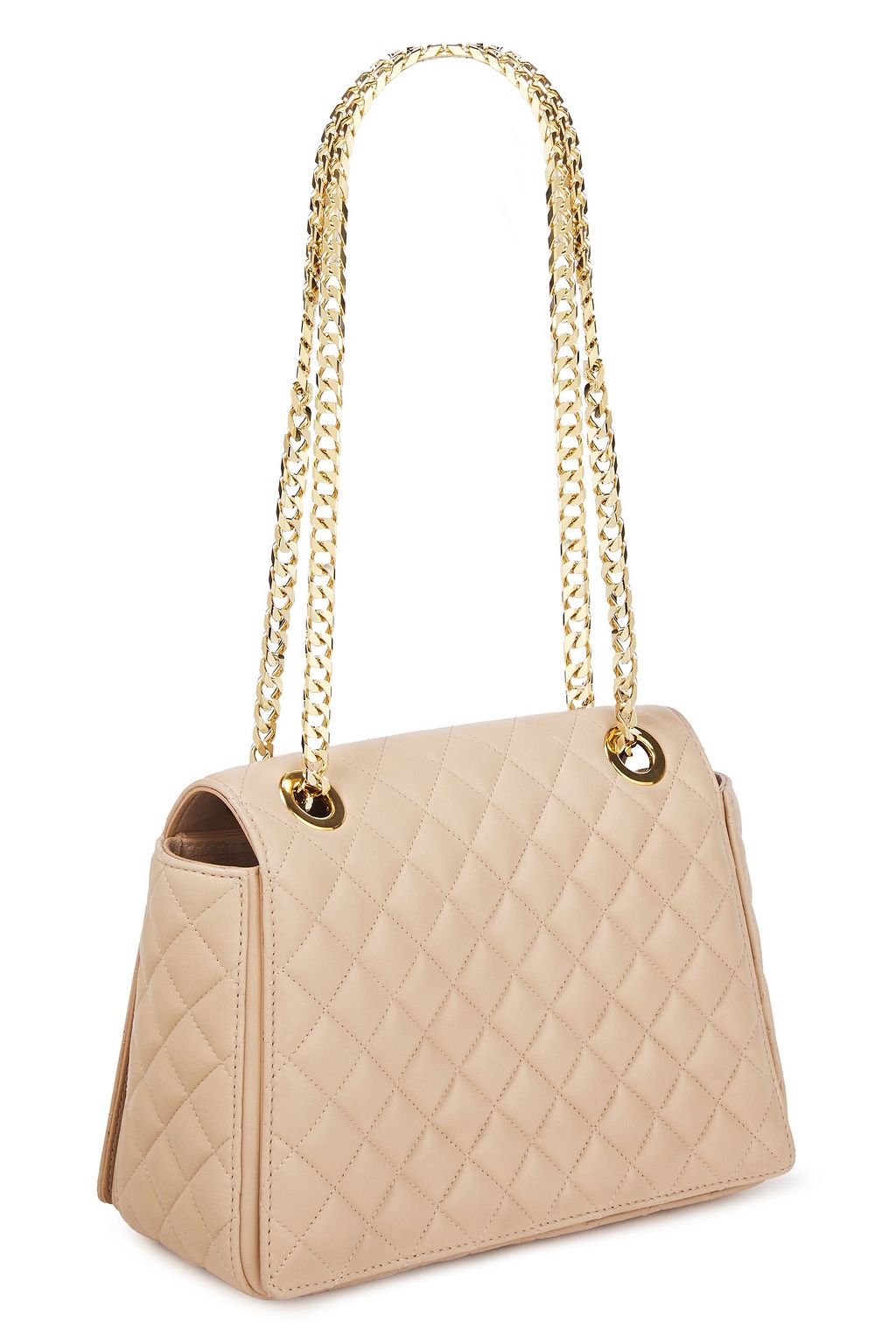 BALMAIN Quilted leather shoulder bag