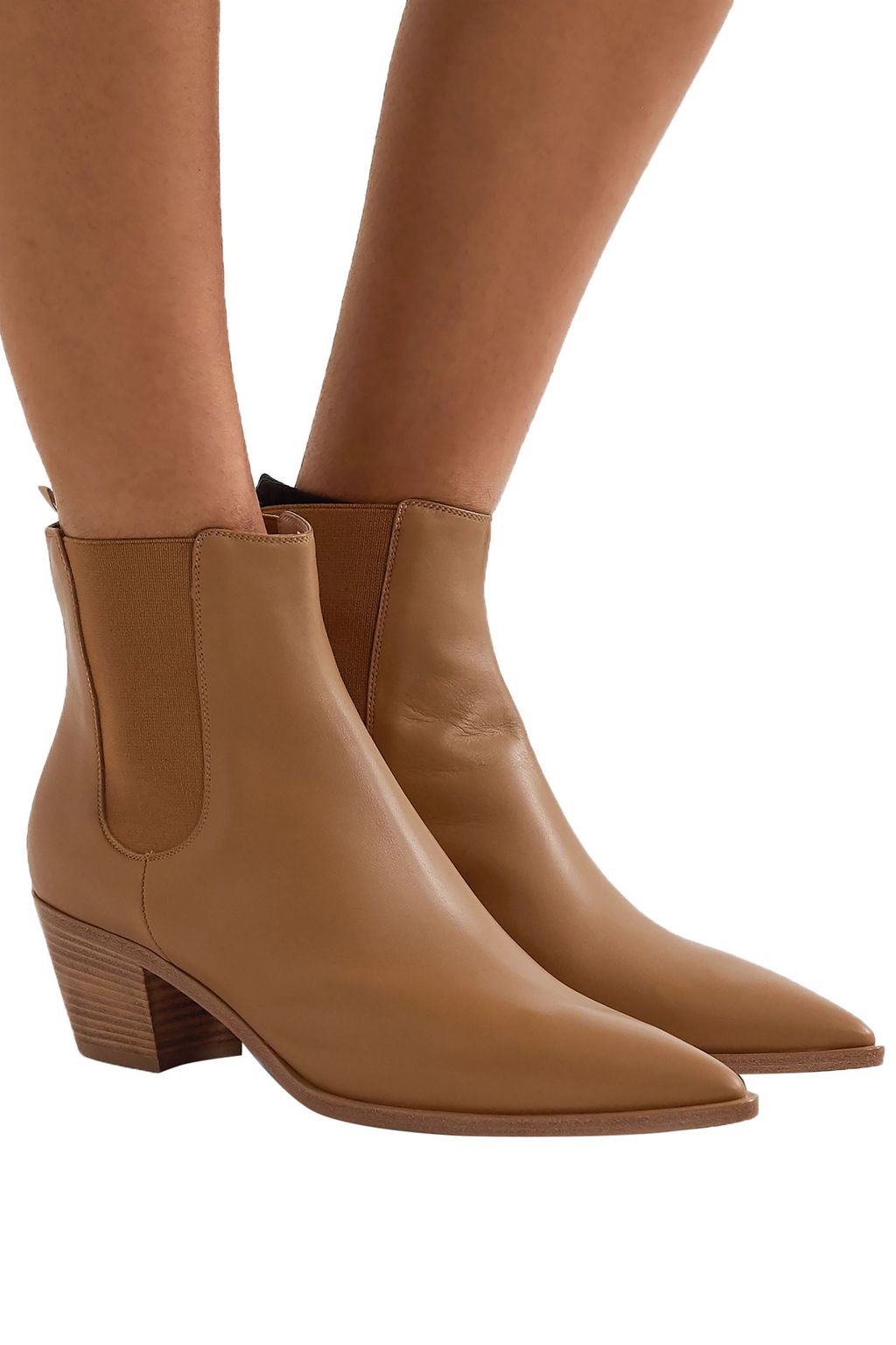 GIANVITO ROSSI 45 leather Chelsea boots
