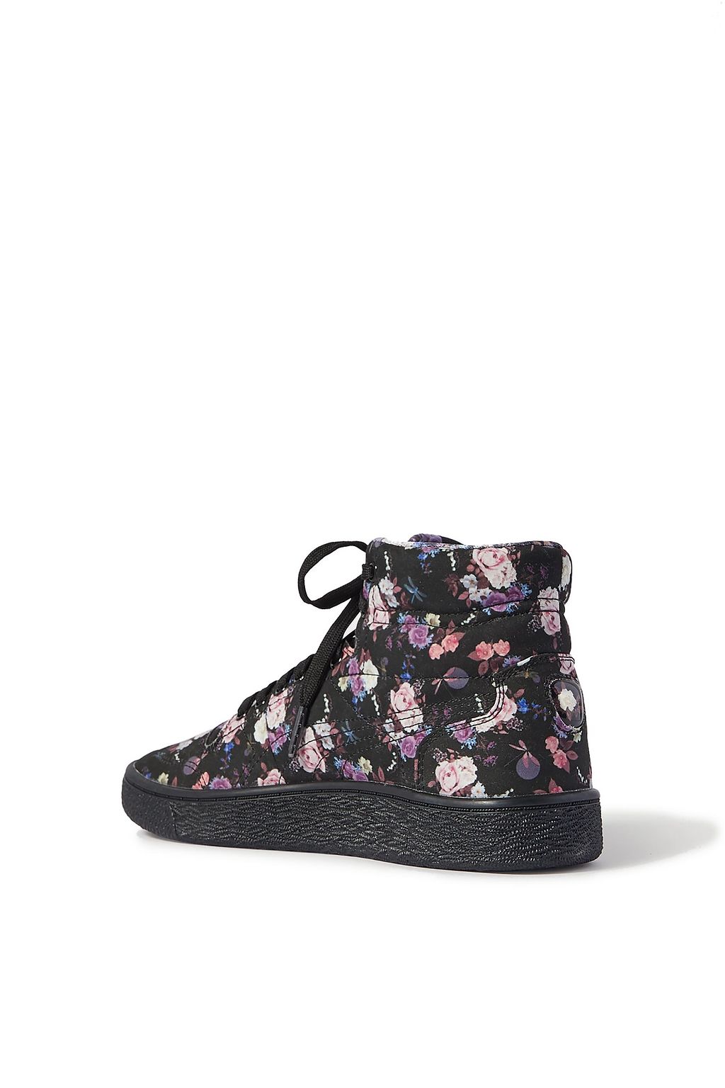 PUMA X TABITHA SIMMONS + PUMA Ralph Sampson floral-print canvas high-top sneakers