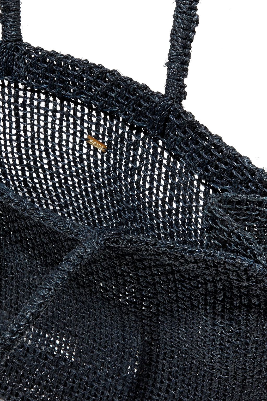 KAYU Brodi woven straw tote