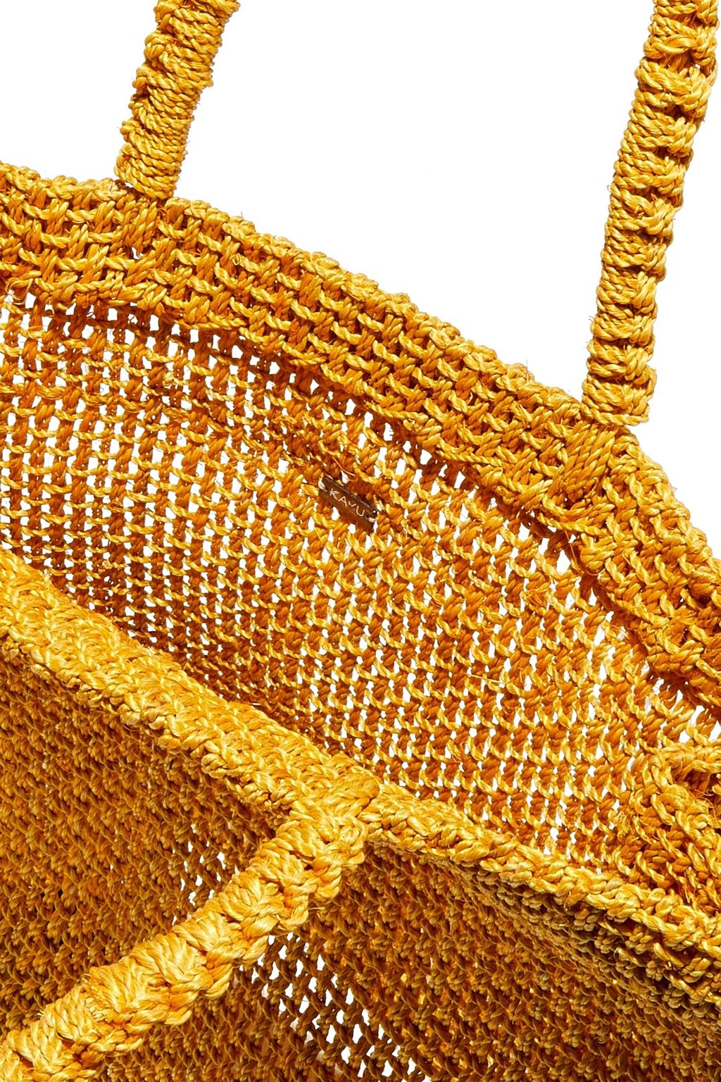 KAYU Brodi woven straw tote