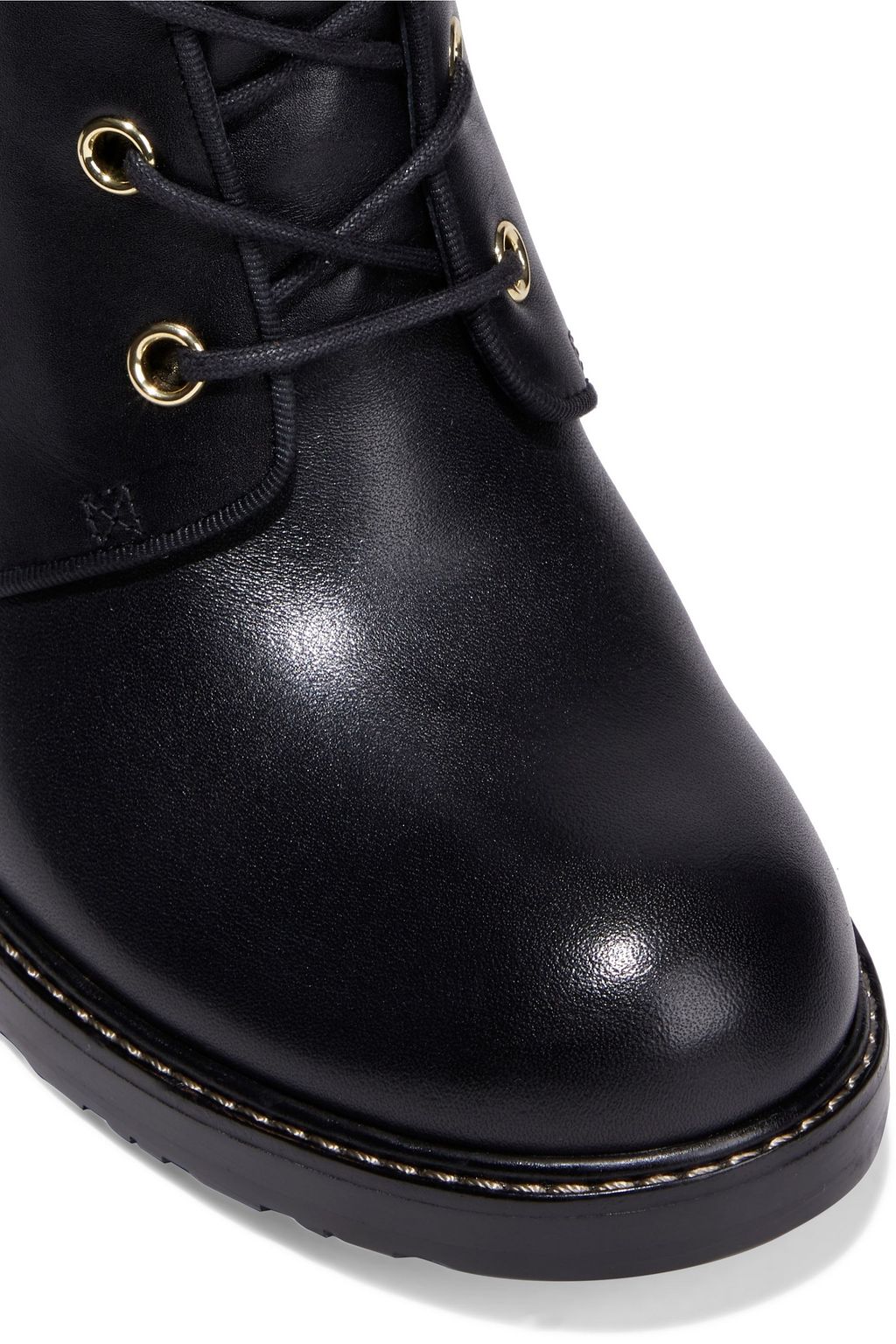 STUART WEITZMAN Cassey Ankle Boots aus strukturiertem Leder
