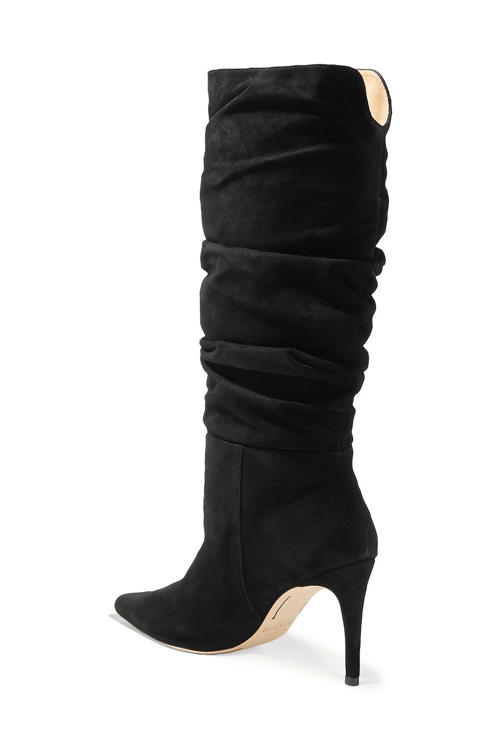 ALEXANDRE BIRMAN Lucy 85 gathered suede boots