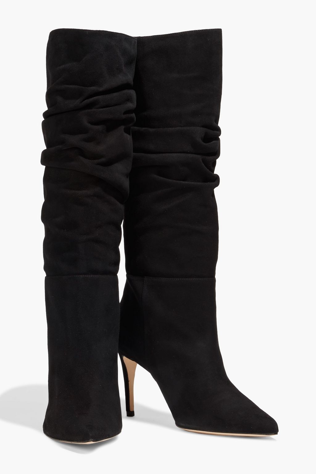 ALEXANDRE BIRMAN Lucy 85 gathered suede boots