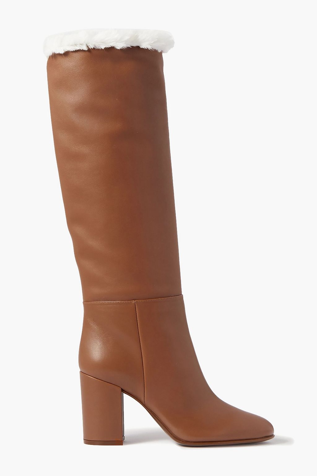 shearling lined knee high boots