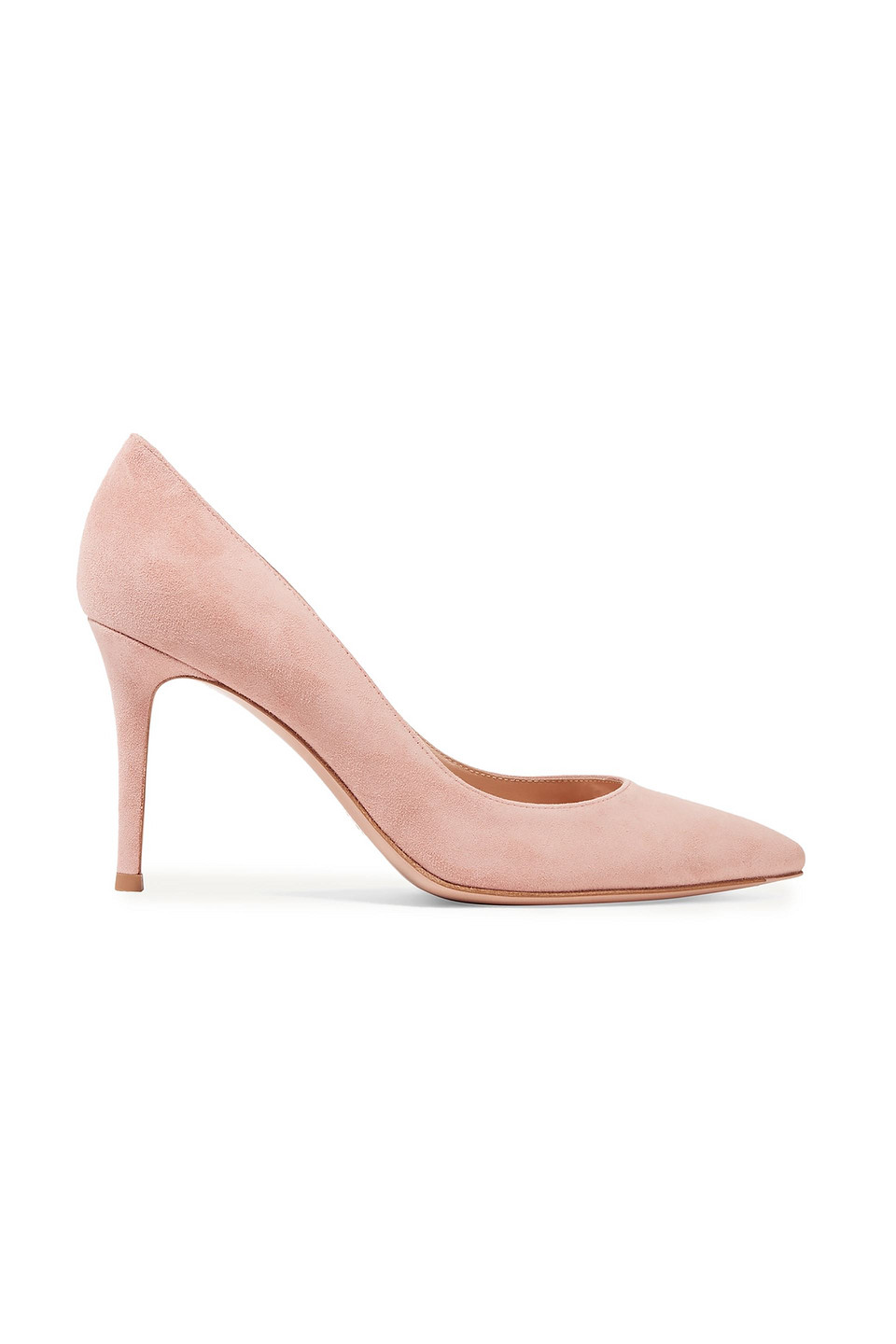 Gianvito Rossi Gianvito 85 Suede Pumps In Pink