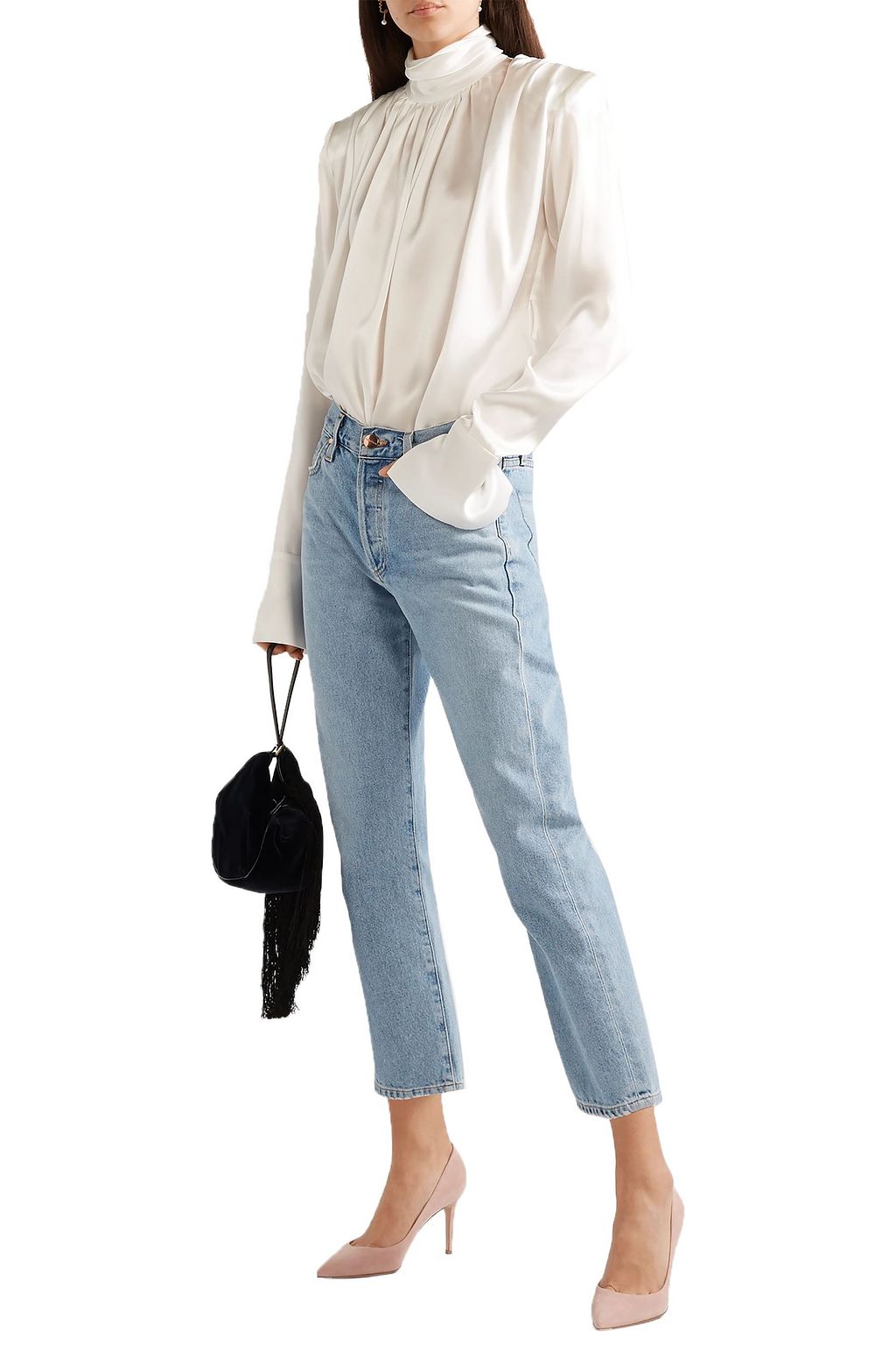 GIANVITO ROSSI Gianvito 85 suede pumps