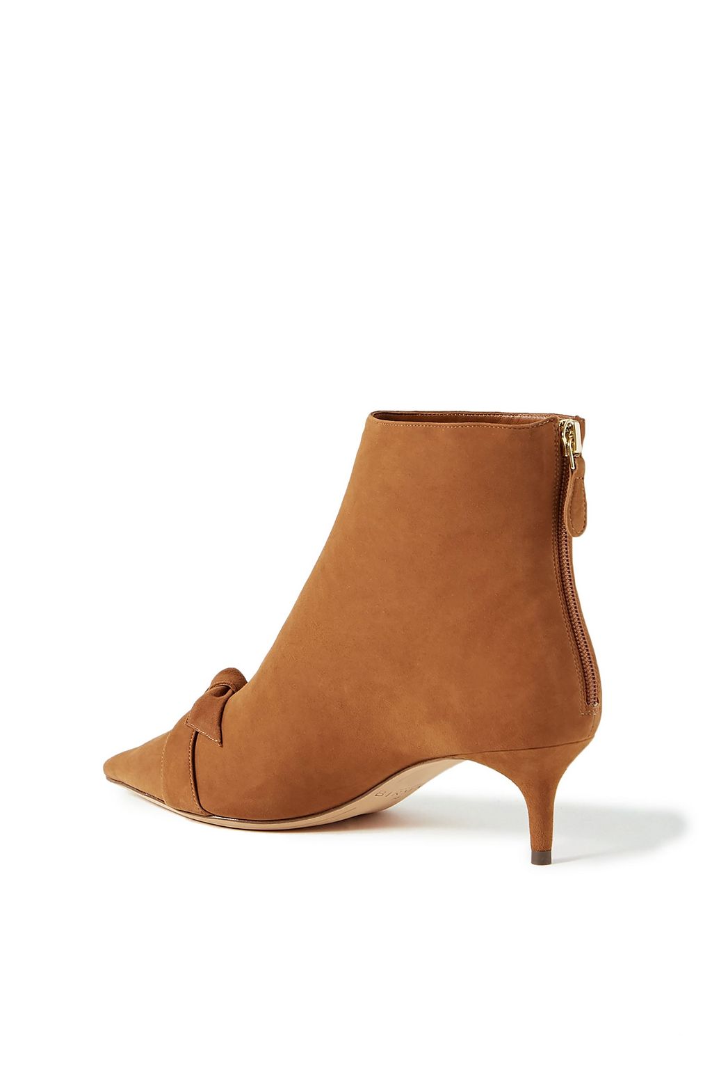 ALEXANDRE BIRMAN Clarita bow-embellished suede ankle boots