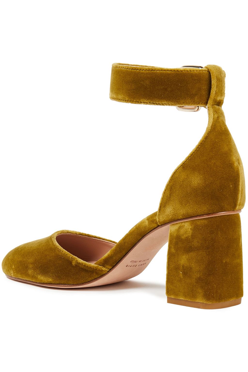 RED(V) Velvet pumps