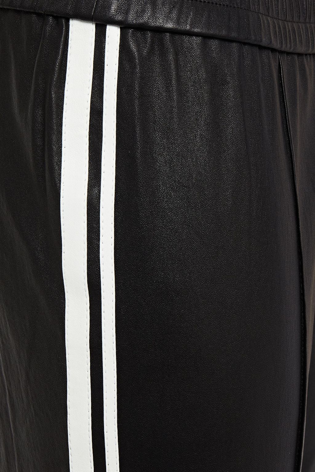 striped stretch pants