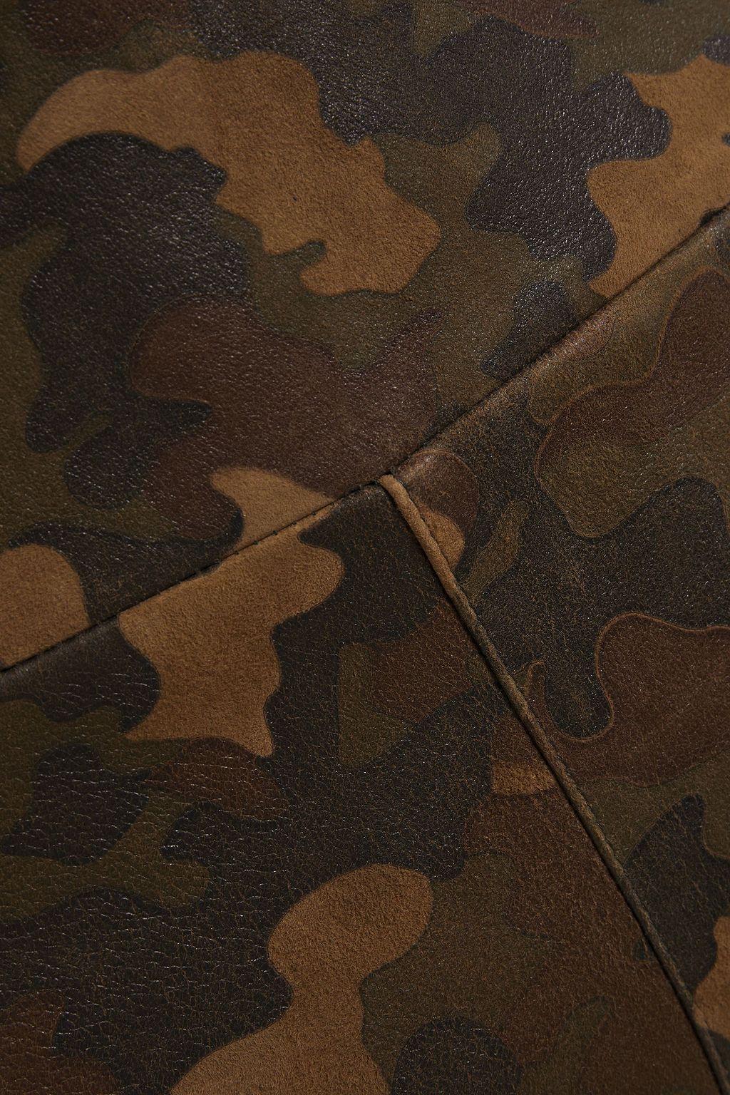 SPRWMN Printed stretch-leather leggings
