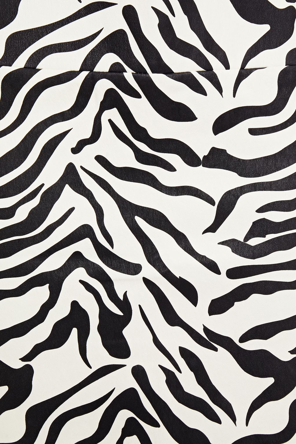 SPRWMN Zera-print stretch-leather mini skirt
