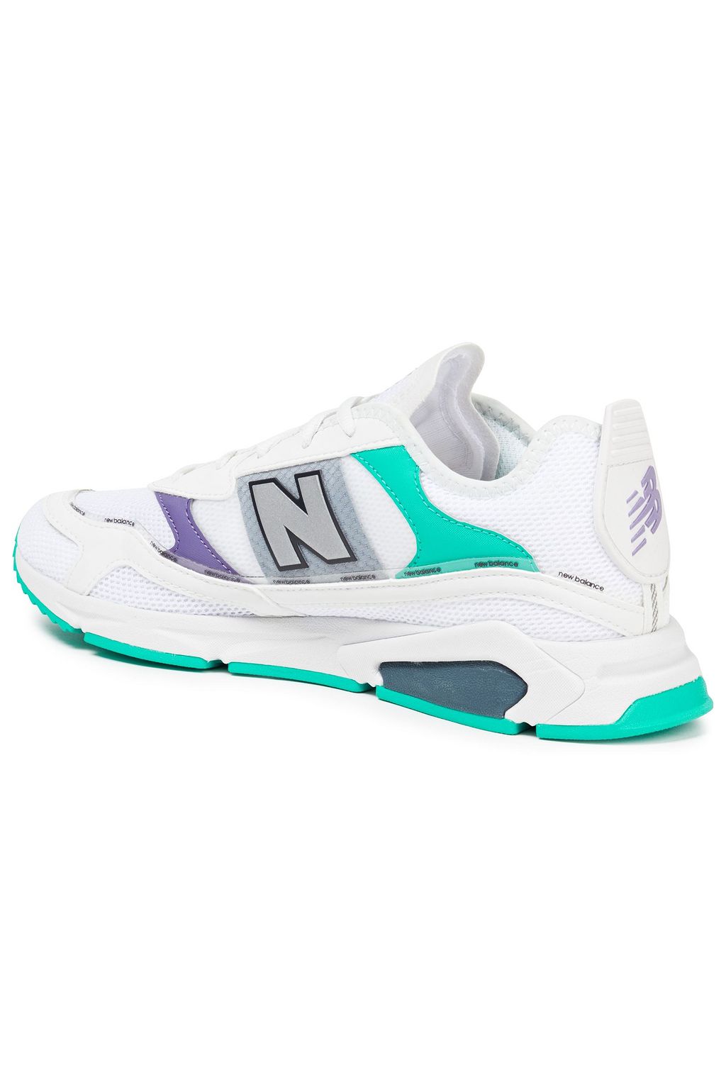 NEW BALANCE Color-block mesh and neoprene sneakers