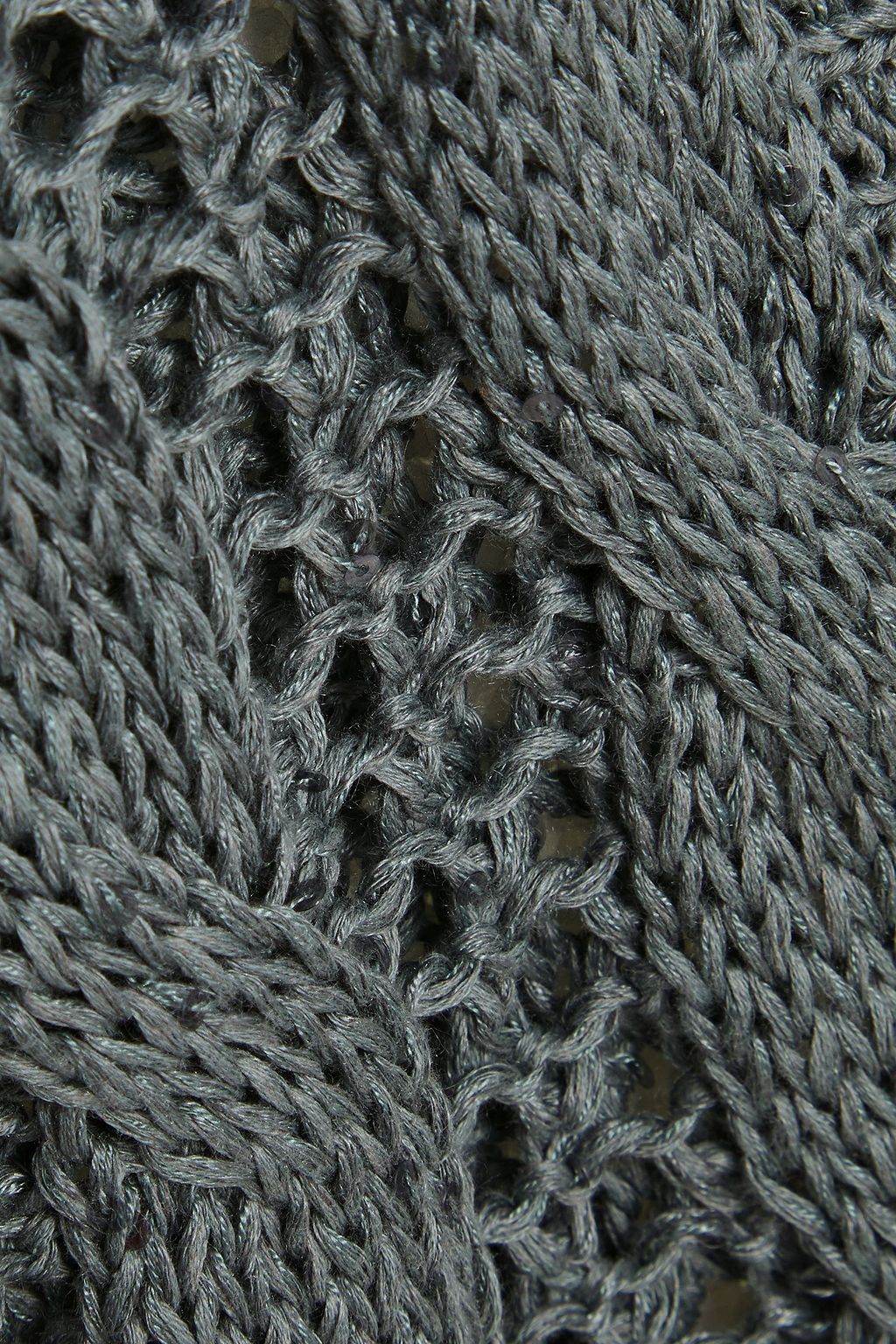 BRUNELLO CUCINELLI Embellished cable-knit cotton, linen and silk-blend cardigan