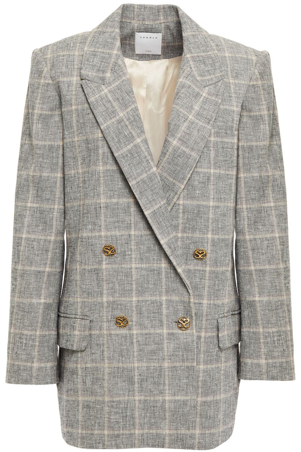 Sandro checked blazer Outlet