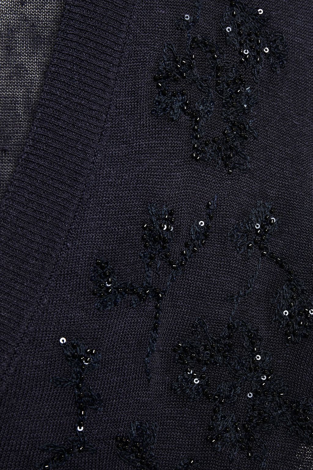 BRUNELLO CUCINELLI Cardigan aus einer Leinenmischung mit Verzierung