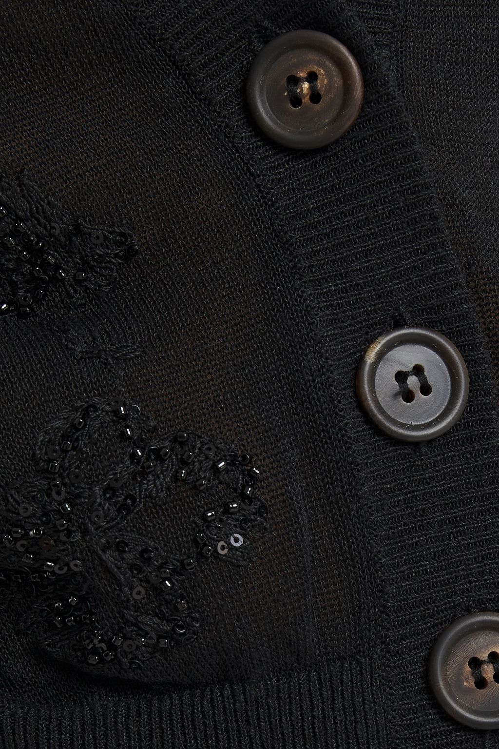 BRUNELLO CUCINELLI Embellished linen-blend cardigan