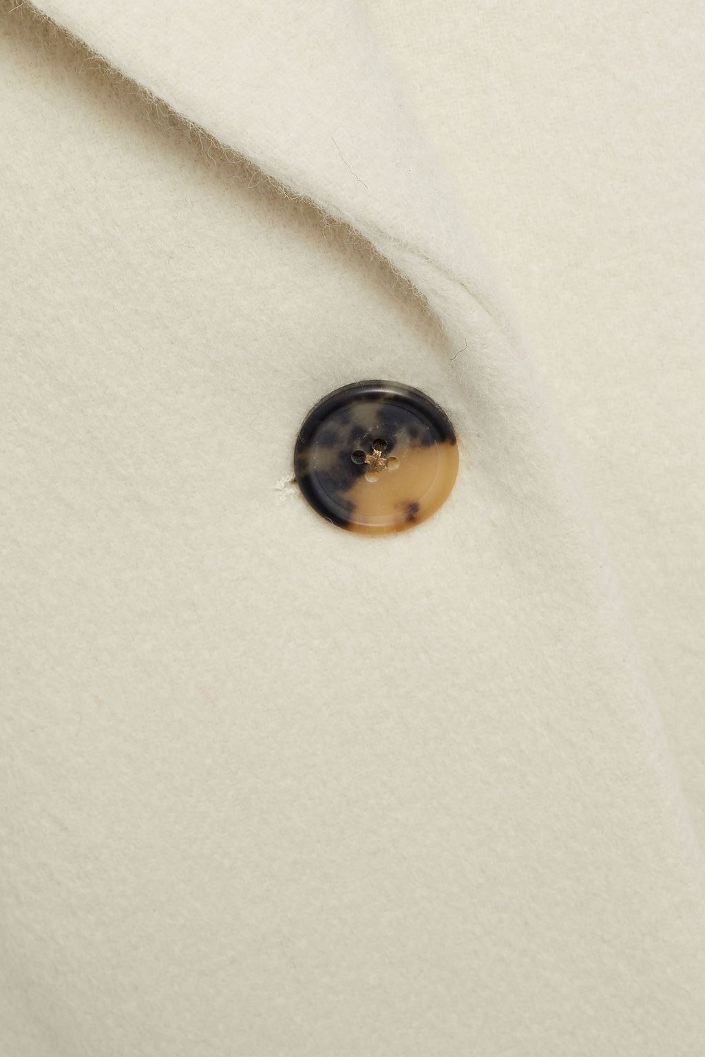 KHAITE Allison brushed-felt blazer