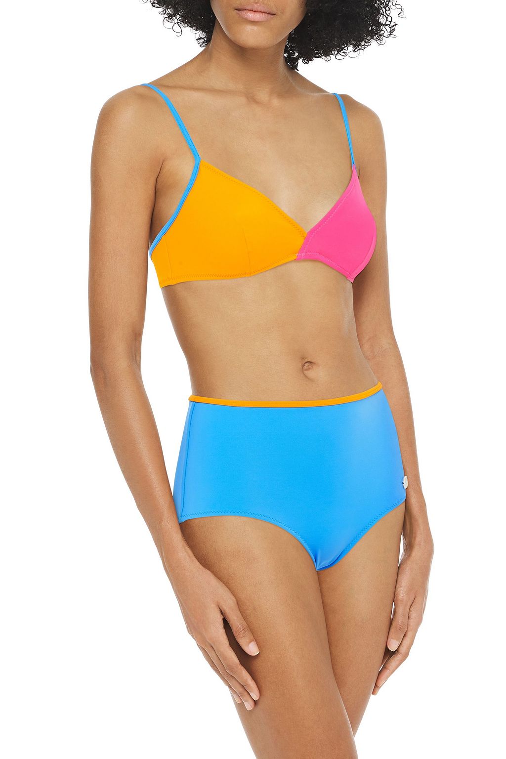 SOLID & STRIPED The Brigitte high-rise bikini briefs