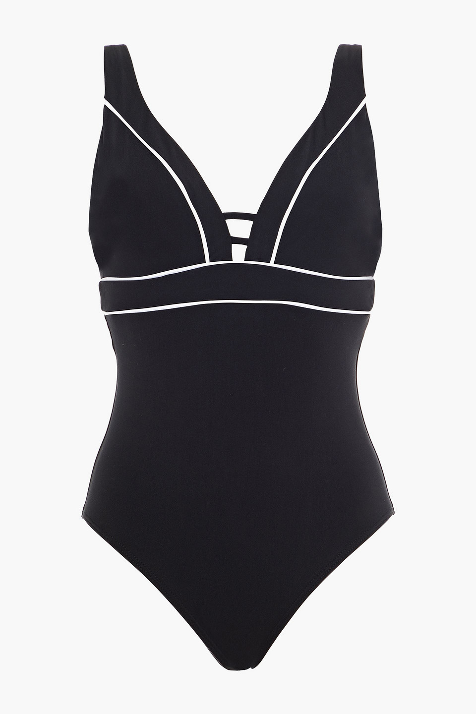 Jets Australia By Jessika Allen Woman Two-tone Swimsuit Black Size 10
