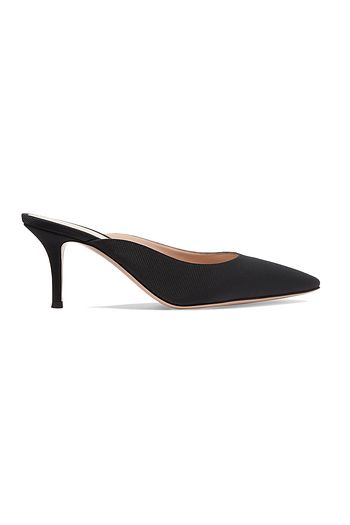 gianvito rossi leopard mules