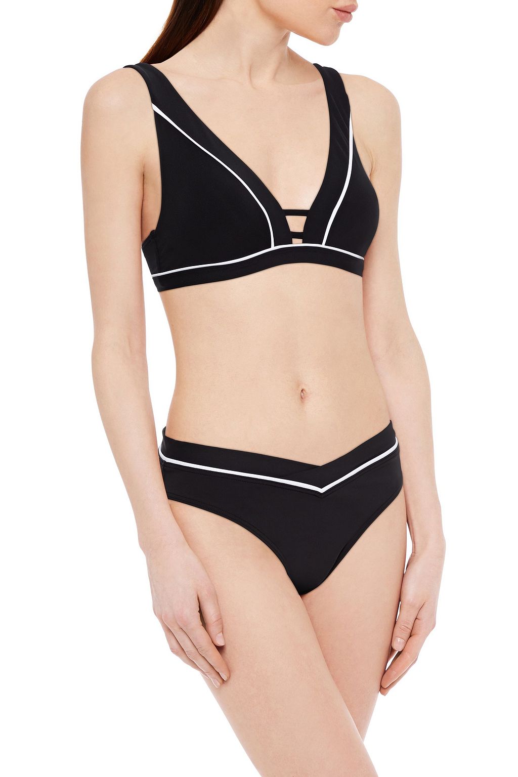 JETS AUSTRALIA BY JESSIKA ALLEN Two-tone bikini top