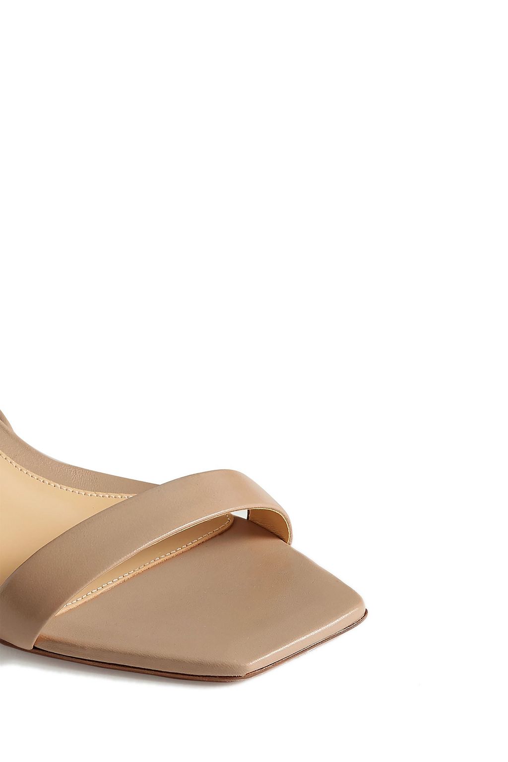 ALEXANDRE BIRMAN Katie bow-embellished leather sandals