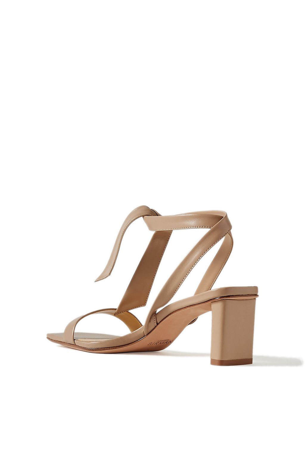 ALEXANDRE BIRMAN Katie bow-embellished leather sandals
