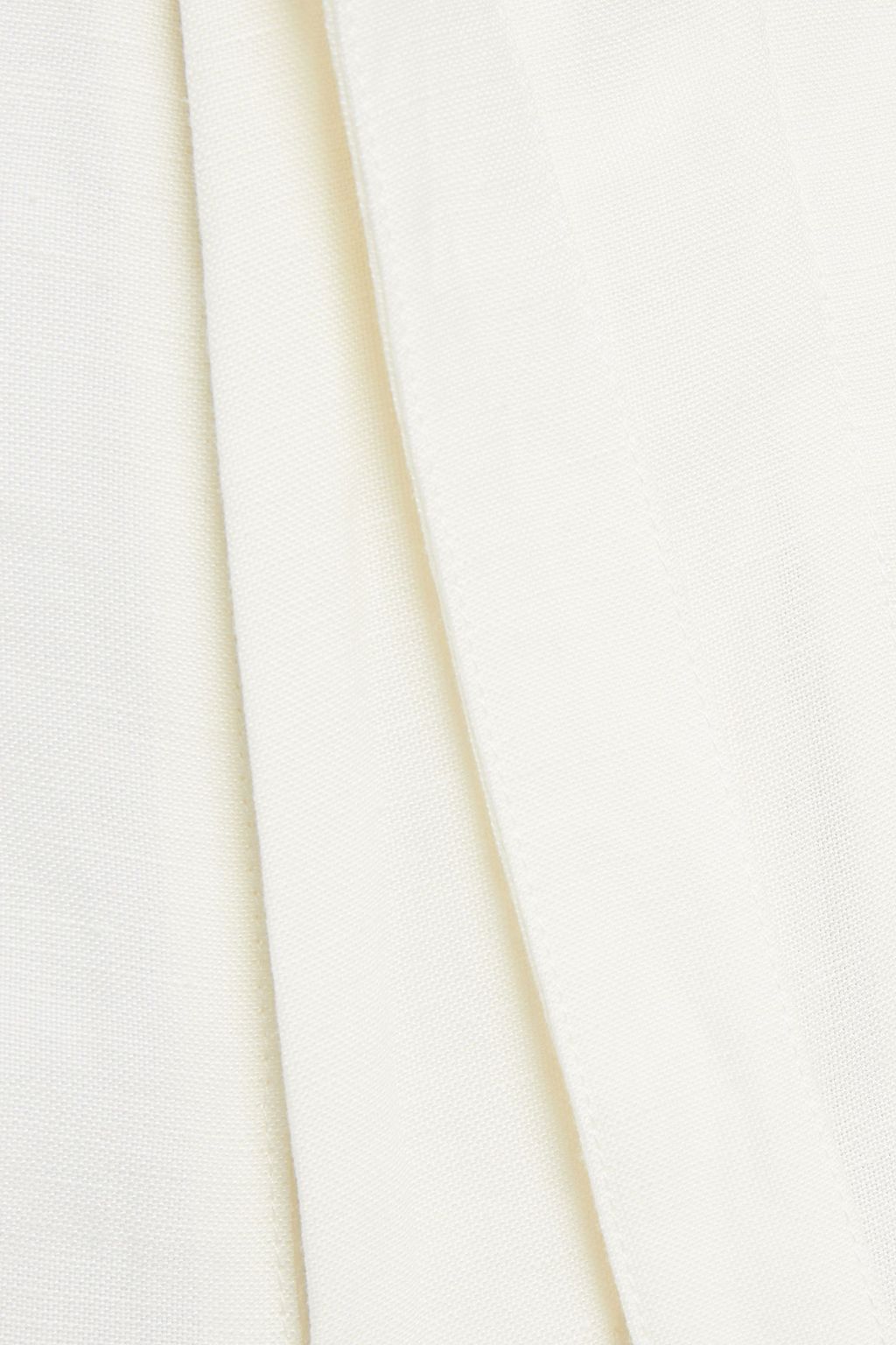 SOLID & STRIPED Linen-blend shorts