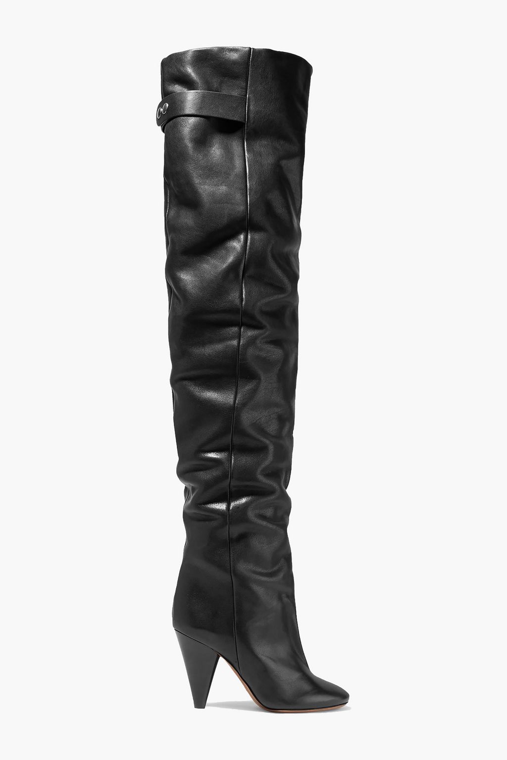 ISABEL MARANT Leather over-the-knee boots | THE OUTNET