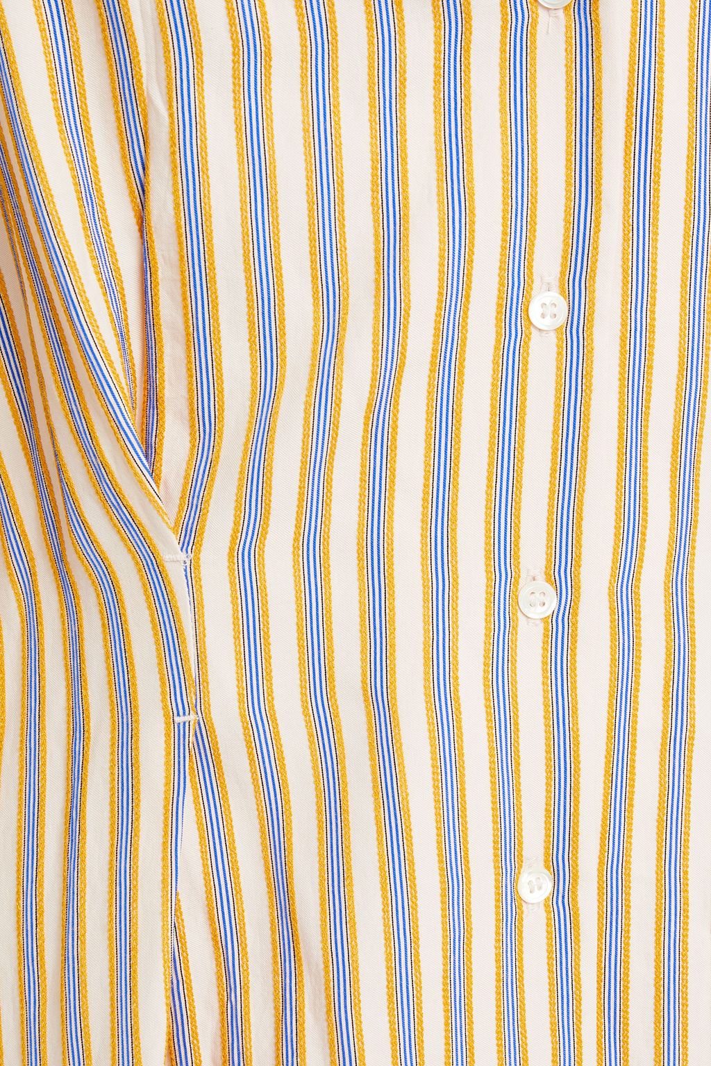 SANDRO Striped woven shirt