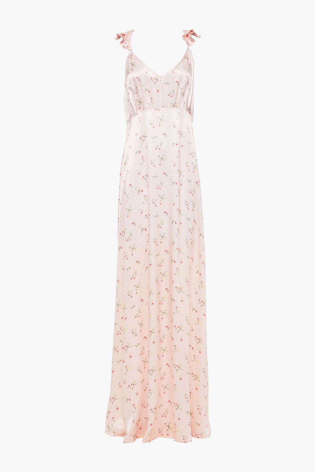 wine coloured maxi dress