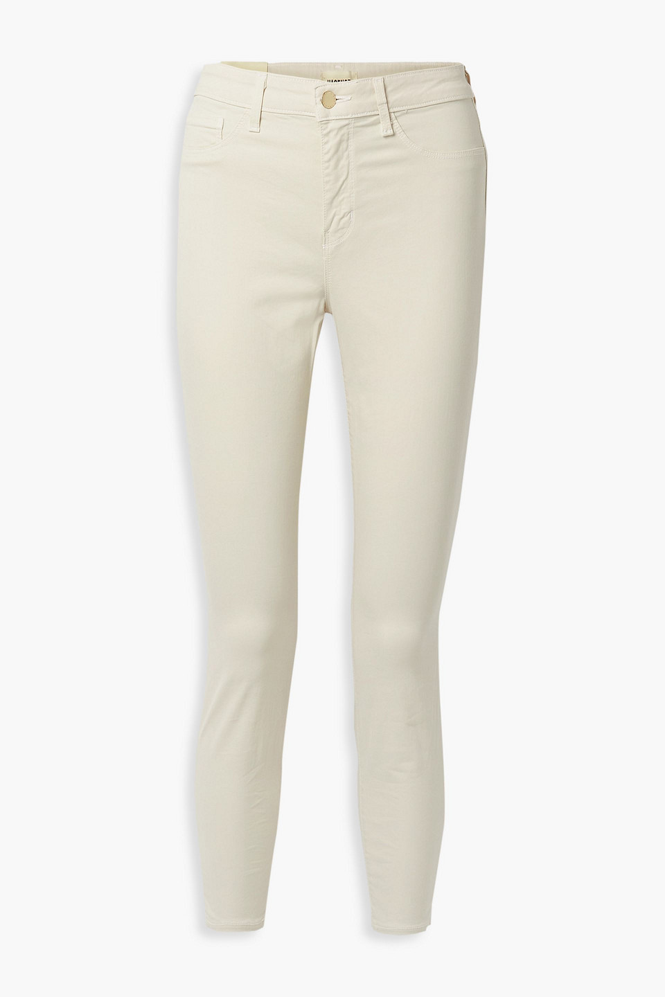L'Agence Margot cropped mid-rise skinny jeans