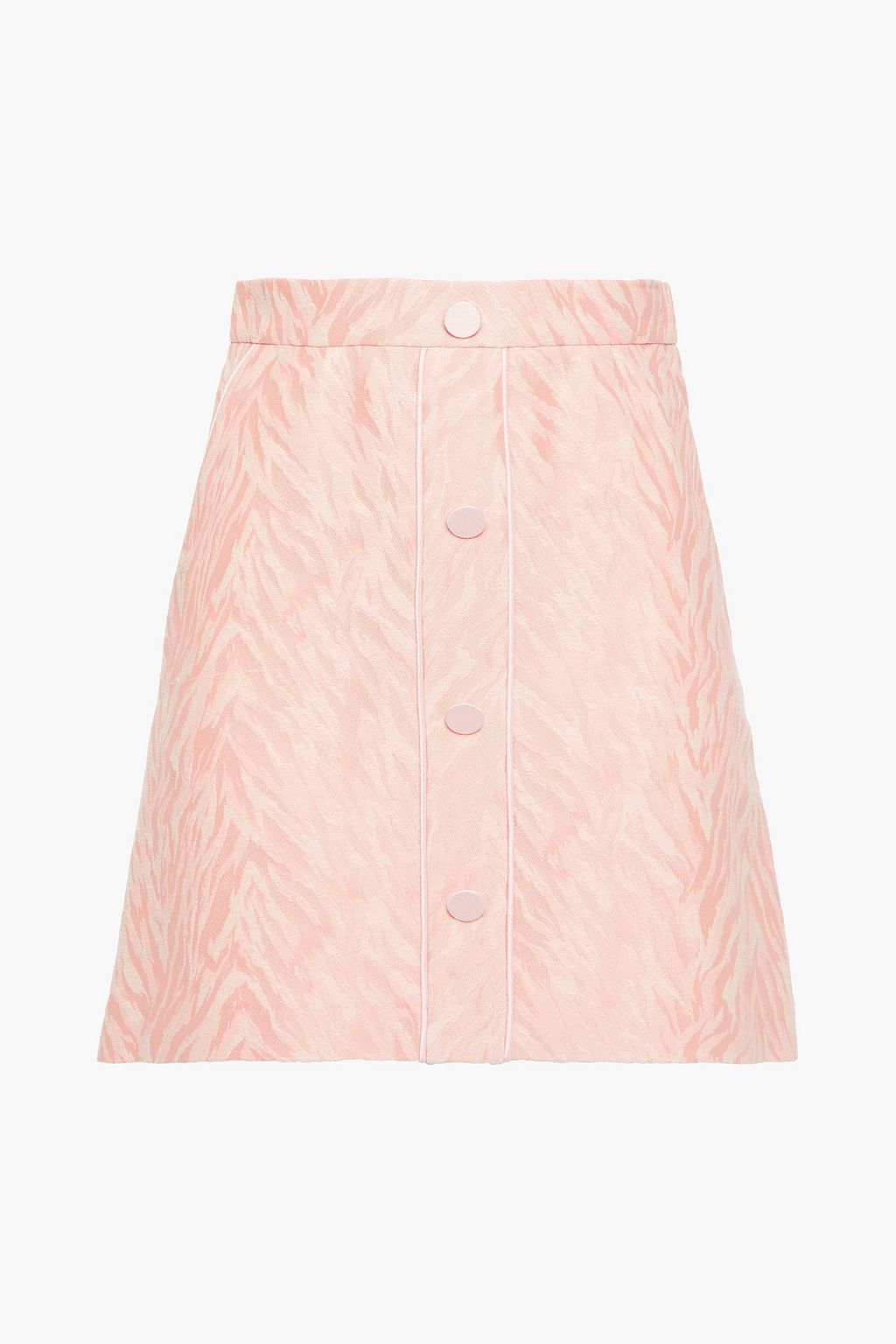 pink jacquard skirt