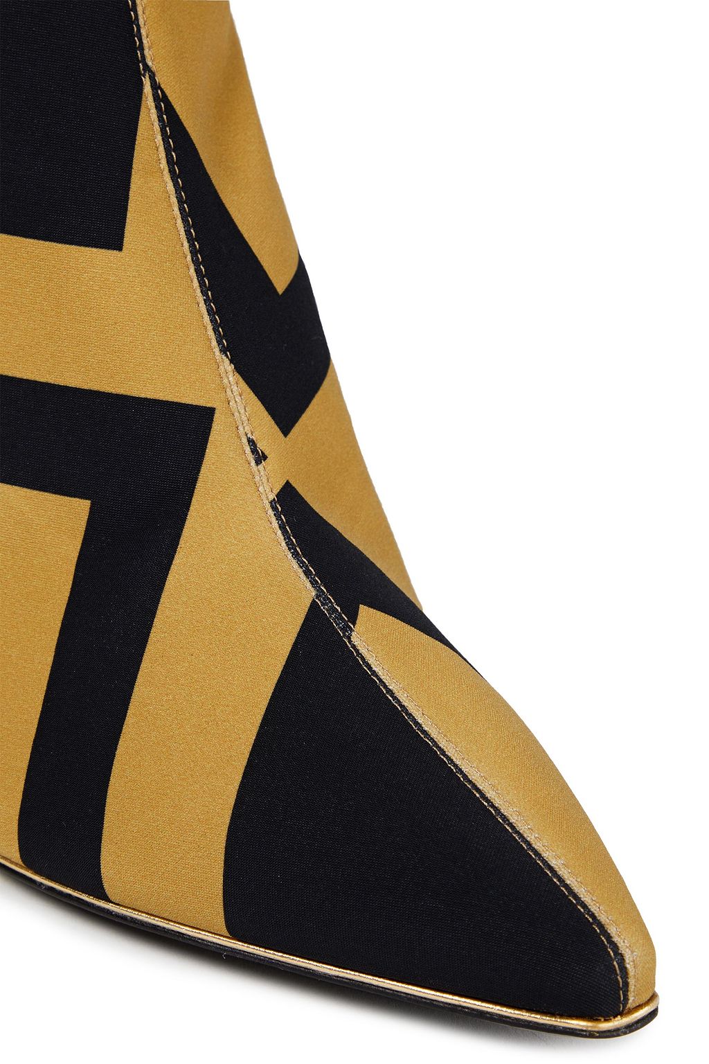 ZIMMERMANN Leopard-print stretch-knit sock boots