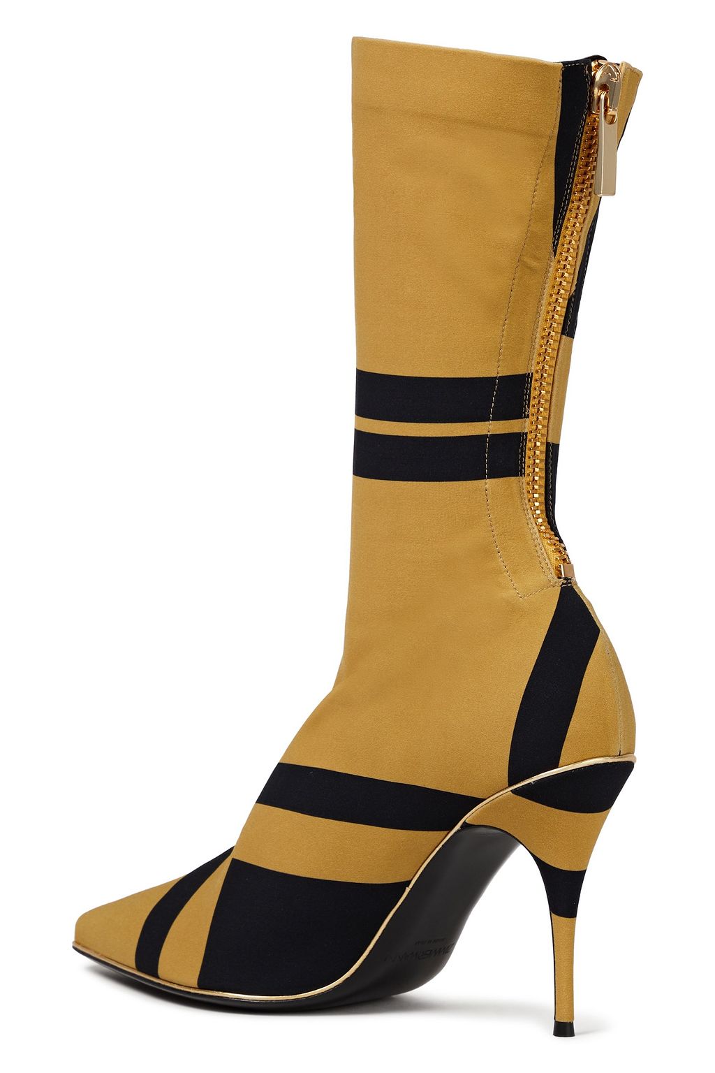 ZIMMERMANN Leopard-print stretch-knit sock boots